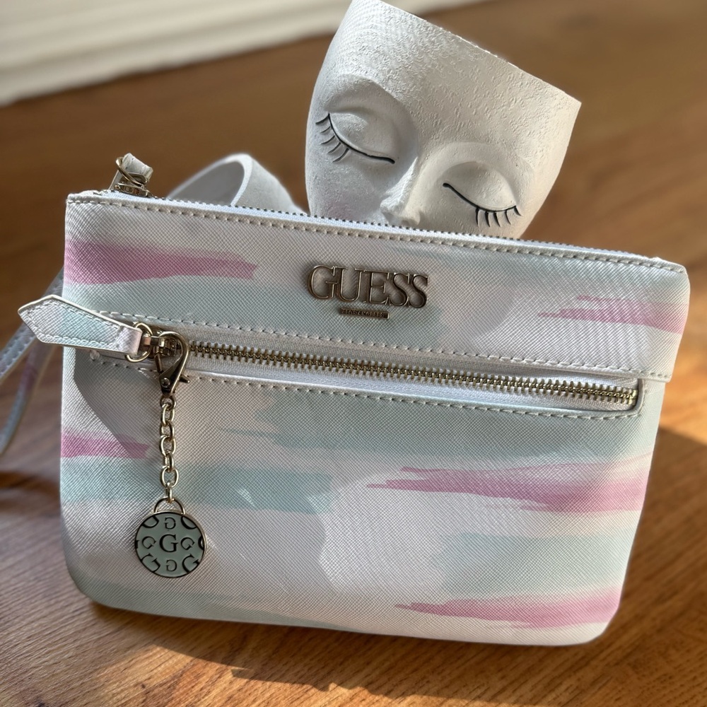 Guess Multicolor Pastel Wristlet